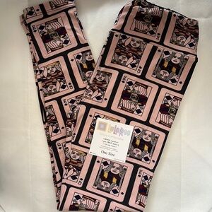 NEW! Playing Cards Leggings OS King & Queens LuLaRoe